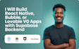 be your lovable and supabase developer, lovable website, rork app, rork saas mvp