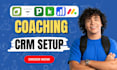 setup coaching CRM learndash thinkific coachaccountable keap pipedrive monday