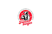design future burger vegan brand logo
