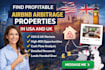 find profitable airbnb arbitrage properties in USA and UK