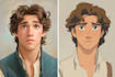 paint your portrait in disney style