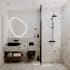 create realistic 3d bathroom interior renderings