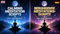 write calming meditation scripts for your audience