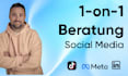 do a one on one session social media consulting