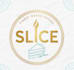 design a sweet and eye catching slice cake logo for your brand