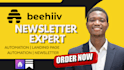 setup beehiiv newsletter beehive automation redesign beehiiv website, substack