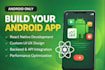 build a react native android mobile app