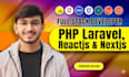 be software developer full stack web developer php laravel developer react js