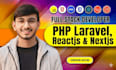 be software developer full stack web developer php laravel developer react js