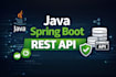 develop java spring boot rest API backend with authentication