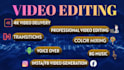do professional video editing in 1 day