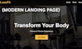 design a clean responsive one page website using HTML CSS javascript