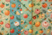 design custom seamless food wrapping paper patterns