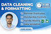 clean and fix messy excel or spreadsheet files
