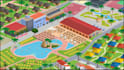 design a custom vector map festival map illustration 3d isometric vector redraw