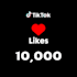 add your tiktok video or post engagement like, love