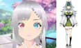create a custom 2d anime live2d vtuber model for vroid, pngtuber and streaming