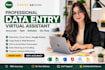 do accurate data entry and spreadsheet work fast
