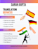 translate hindi, spanish, german content to english