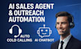 make ai sales agent outreach automation cold calling chatbot