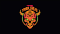 do tribal skull head mascot logo design