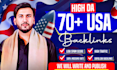 do link building on usa backlinks with white hat seo guest post service