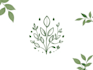 make perfect beautiful botanical logo