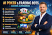 create ai poker bots gto models and real time poker tools