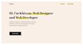update your website and make it look professional