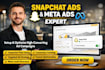 setup snapchat ads campaign snapchat meta ads campaign expert pixel creation