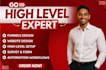 be your gohighlevel expert for website  funnel and automation