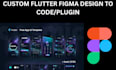 convert flutter figma  design to code,  flutter design to plugin