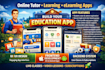 develop online tutor app, elearning app, learning app, online course app
