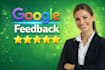 improve your google business rating with 5 star feedback