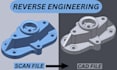 do reverse engineering 3d scan to cad conversion professional
