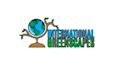 design innovative sophisticated logo with a globe and tree
