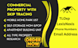do commercial real estate lead generation and skip tracing