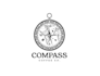 create creative and good looking compass logo design