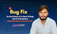 fix your react or next js bug within 24 hours guaranteed