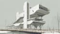 do a high quality architecture illustration