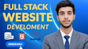 build  custom website development ,front end full stack web