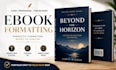 create kindle book cover design, ebook cover design, paperback and book design