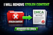 takedown copyright infringements using dmca