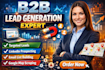 generate targeted saas and tech b2b leads with verified emails