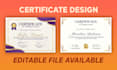 create professional diploma, custom certificate designs