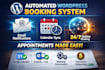automate wordpress booking system with email and calendar