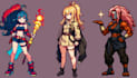 do pixel art animation 2d character game art sprite nsfw pixel art sprite sheet