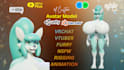 create 3d furry vrchat avatar, vtuber model fursona vtuber, nsfw model