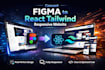 convert figma to react tailwind responsive website