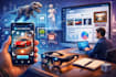 build an ar image recognition app with web based admin panel